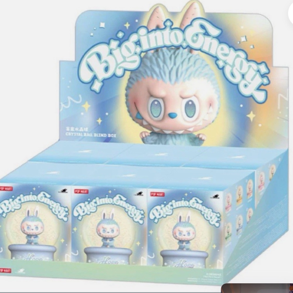 Pop Mart Labubu The Monsters "Big Into Energy" Series Crystal Ball Blind box
